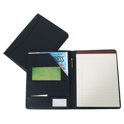 Royce Leather Padfolio;  Blue