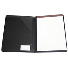 Royce Leather Aristo Padfolio, Black