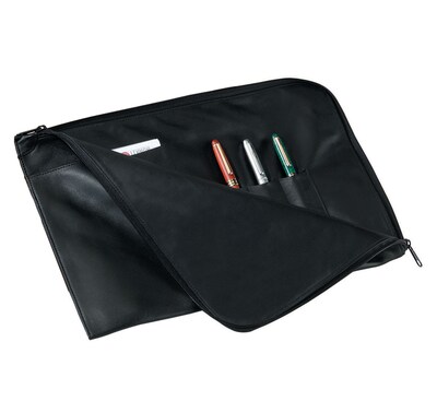 Royce Leather Royce Leather Envelope Portfolio Black