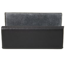 Royce Leather Business Card Holder, Black