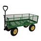 Farm Tuff 24" x 48" Metal Deck with Wagon Fold Down Sides Green