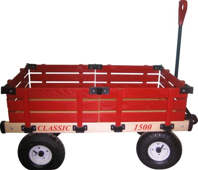 Millside Industries Hardwood 38 x 20 Wooden Wagon