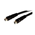 Comprehensive® 3 Pro AV/IT Series 4-Pin Plug to Plug S-Video Cable; Black