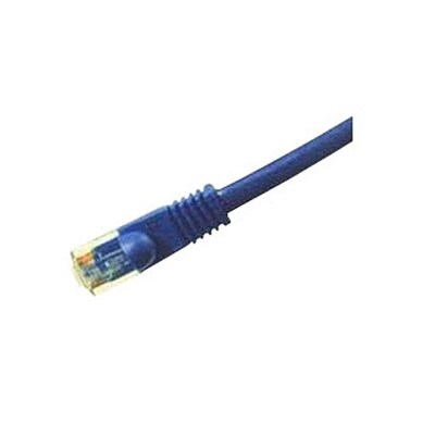 Comprehensive® 10 Cat5e RJ45/RJ45 Snagless Patch Cable; Blue