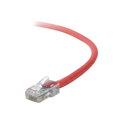 Belkin™ 10 Cat5e RJ45/RJ45 Crossover Cable; Red