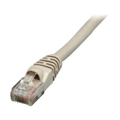 Comprehensive® 100 Standard Series Cat5e RJ45/RJ45 Snagless Patch Cable; Gray