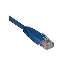 Tripp Lite 50 Cat5e RJ45/RJ45 Molded Cable; Blue