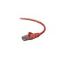 Belkin A3L980-05-RED-S 5' CAT-6 RJ-45 Snagless Patch Cable, Red109