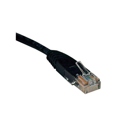 Tripp Lite 20 Cat5e RJ45/RJ45 Molded Cable; Black