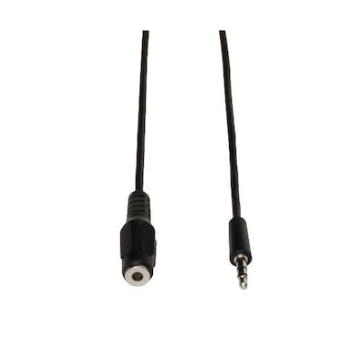 Tripp Lite P311-006 6 Stereo Jack Cable, Black