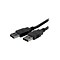 Comprehensive® Standard Series 10 USB 3.0 A/A Male USB Cable; Black