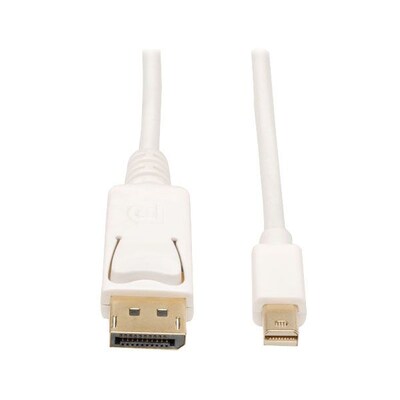 Tripp Lite 6 Mini Displayport to Displayport Cable; White