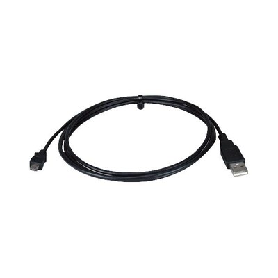 QVS® 2 High Speed USB Synchronize and Charging Cable; Black