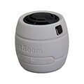 MicroNet® BeatBoom 3000 Portable Wireless Bluetooth Speaker With Built-in Speakerphone; Silver/Black