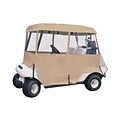 Classic Accessories® Fairway™ Deluxe 4 Sided Golf Cart Enclosure, Sand