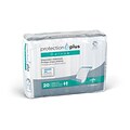 Protection Plus™ Deluxe Disposable Underpads; Blue, 23 x 36, 120/Pack