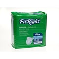 FitRight® Plus Clothlike Briefs; Large (48 - 58), 80/Pack