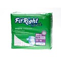 FitRight® Ultra Stretch Clothlike Briefs; Medium/Regular (32 - 50), 80/Pack