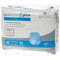 Protection Plus® Classic Protective Underwear; Medium (28 - 40), 20/Bag