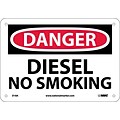 Danger Signs; Diesel No Smoking, 7X10, .040 Aluminum