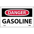 Danger Labels; Gasoline, 3X5, Adhesive Vinyl, 5/Pk