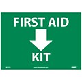Information Labels; First Aid (Arrow) Kit, 10X14 Adhesive Vinyl