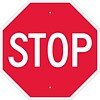 Stop Signs;  (Octagon), 24X24, .063 Aluminum