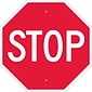 National Marker Reflective "Stop" Regulatory Traffic Sign, 24" x 24", Aluminum (TM13H)