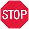 Stop Signs; Stop (Octagon), 30X30, .063 Aluminum