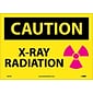 Caution Labels; X-Ray Radiation, Graphic, 10 x 14, Adhesive Vinyl