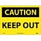 Caution Signs; Keep Out, 10X14, Fiberglass