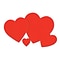 Beistle 15 Printed Heart Cutouts; 10/Pack