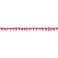 Beistle Happy Valentines Day Streamer; 4 x 6