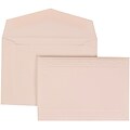 JAM Paper® Wedding Invitation Set, Small, 3 3/8 x 4 3/4, White Card, Embossed Garden Border, White Envelopes, 100/pk (308224942)