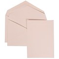 JAM Paper® Wedding Invitation Set, Medium Folded, 5.5 x 7.75, White, Simple Border, White Lined Envelopes, 50/pack (309425058)