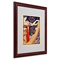 Trademark Fine Art Bal du Grand Prix 16 x 20 Wood Frame Art