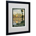 Trademark Fine Art Chateau DAmboise 16 x 20 Black Frame Art