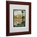 Trademark Fine Art Chateau DAmboise 11 x 14 Wood Frame Art