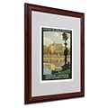 Trademark Fine Art Chateau DAmboise 16 x 20 Wood Frame Art
