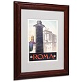 Trademark Fine Art Roma 11 x 14 Wood Frame Art