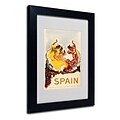 Trademark Fine Art Spain - Women Dancing 11 x 14 Black Frame Art