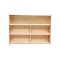 Wood Designs™ Contender™ 33 7/8H Fully Assembled Versatile Single Storage Unit, Birch