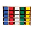 Wood Designs™ Contender™ Fully Assembled 25 Tray Storage With Assorted Trays, Baltic Birch