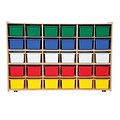 Wood Designs™ Contender™ Fully Assembled 30 Tray Storage W/Assorted Trays and Casters, Baltic Birch