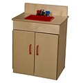 Wood Designs™ Dramatic Play Plywood Sink, Brich