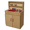 Wood Designs™ Dramatic Play Plywood 3-N-1 Kitchen Center
