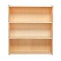 Wood Designs™ Storage 42(H) Fully Assembled Plywood Bookshelf, Brich