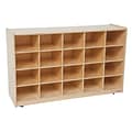 Wood Designs™ 20 Tray Storage Without Trays, Birch