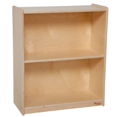 Wood Designs™ Storage 28(H) Plywood Small Bookcase, Birch
