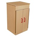 Wood Designs™ Tot Furniture, Childrens Toy Refrigerator, Plywood